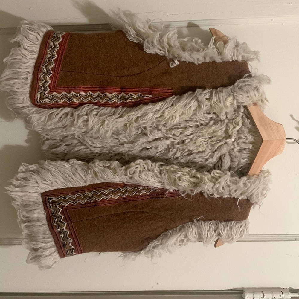 ⚠️LAST CHANCE⚠️ Free People Faux Fur Vest Sz S